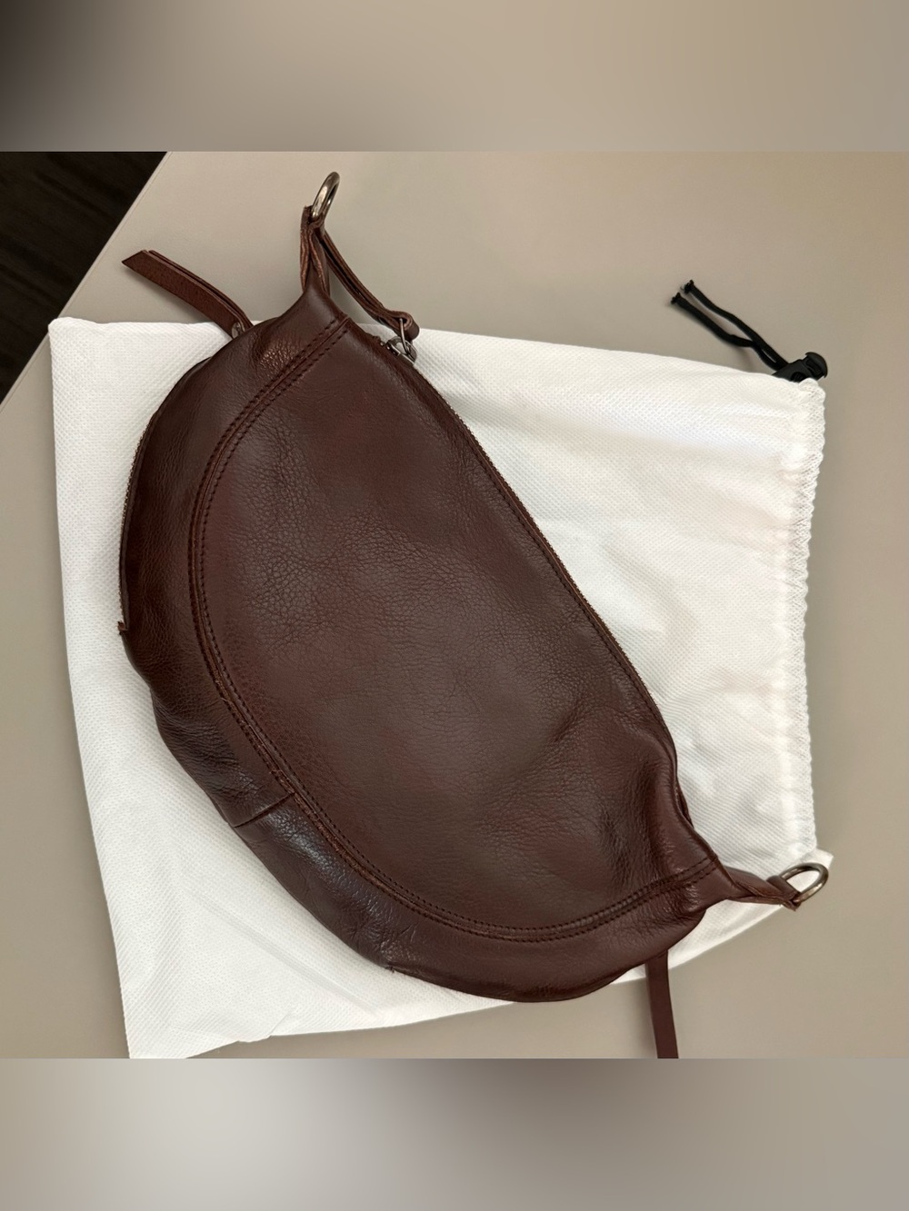 Latico Leathers Crosby Sling Crossbody in Soft Brown Leather 🐻 - Picture 3 of 13